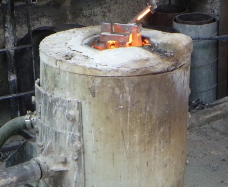 Electric furnace melt